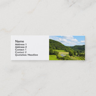 Mini Modèle de carte de visite bavaroise