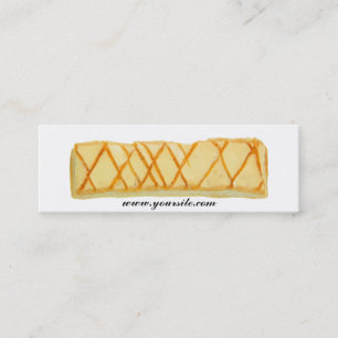 Mini Modèle de carte de visite de boulangerie