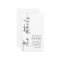 Mini Modern Calligraphy QR Code Wedding Details