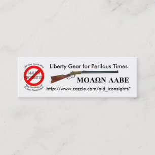 Mini Mon carte de visite de Zazzle