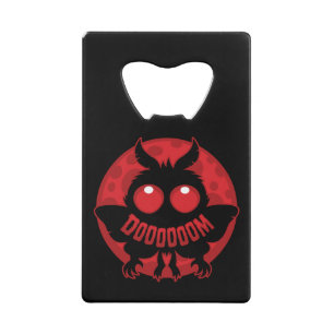 Mini Moonlit Mothman of DOOOOOOM Credit Card Bottle Opener