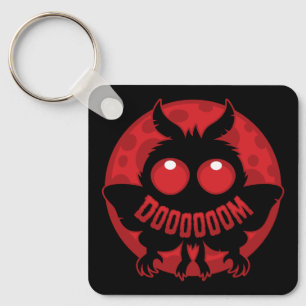 Mini Moonlit Mothman of DOOOOOOM Keychain