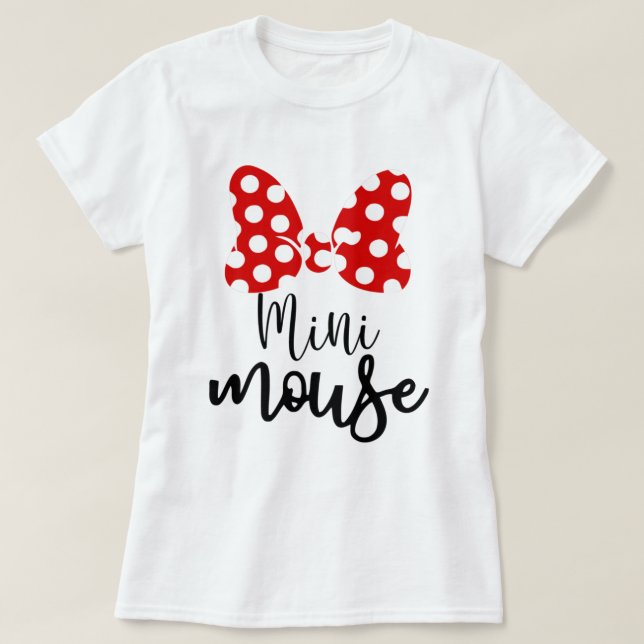 Mini mouse shirt (Design Front)