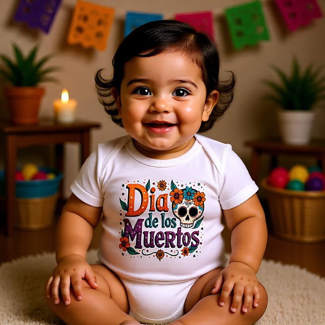 Mini Muertito Style🌹 Baby Bodysuit (Mini Muertito Style🌹 Baby Bodysuit)