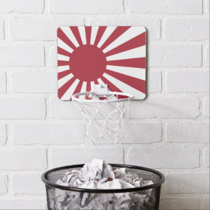 Mini-panier De Basket Drapeau du soleil levant impérial du Japon, Edo à 