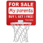 PARENTS POUR LA VENTE mini hoop personnalisé