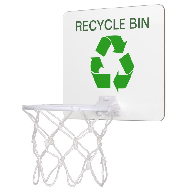 Mini-panier De Basket Le monde n'est pas votre icône de poubelle