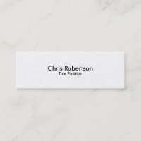 Pearl Slim Moderne tendance Carte de visite de cha