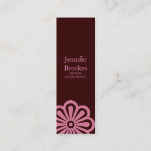Mini Petite fleur brpnk du carte de visite