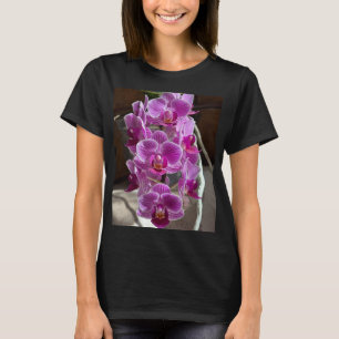 Mini Phalaenopsis Sogo Vivien Purple Orchid Flower T-Shirt