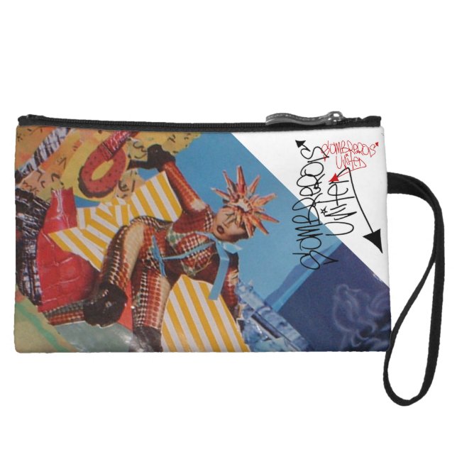 Mini-pochette Les sombreros ont uni le mini Clutch de collage (Devant)