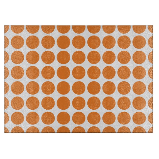 Mini Polka Dots Cutting Board (Front)