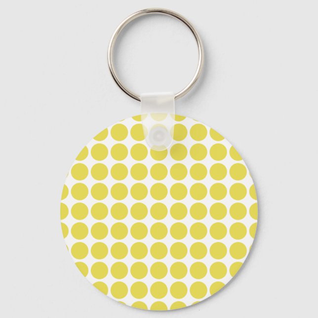 Mini Polka Dots Keychain (Front)