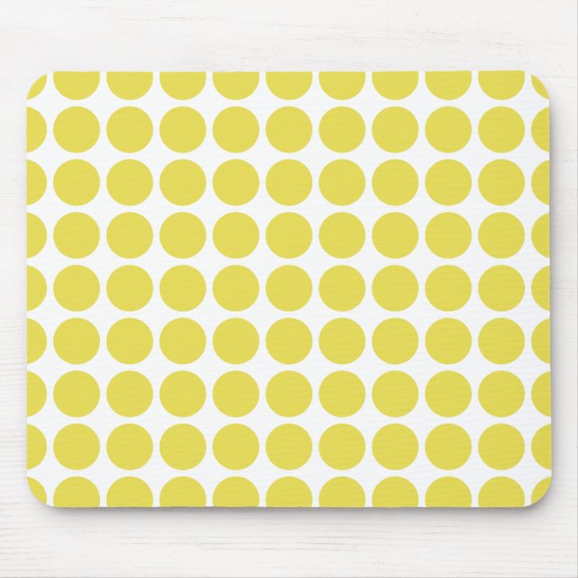 Mini Polka Dots Mousepad (Front)