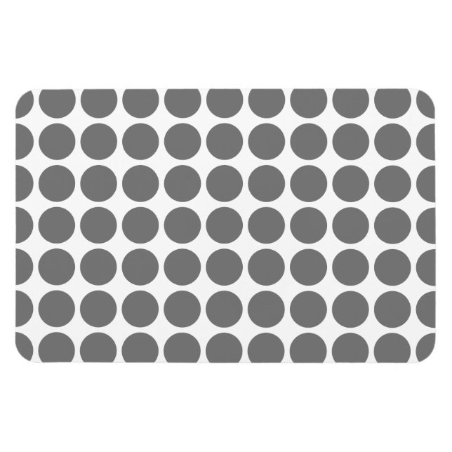 Mini Polka Dots Premium Magnet (Horizontal)