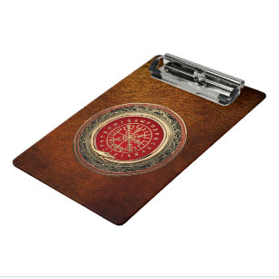 Mini Porte-bloc [110] Vegvisir - Viking Gold Magic Runic Compass