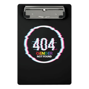 Mini Porte-bloc 404 Sexe introuvable   Drôle LGBTQ   Fierté