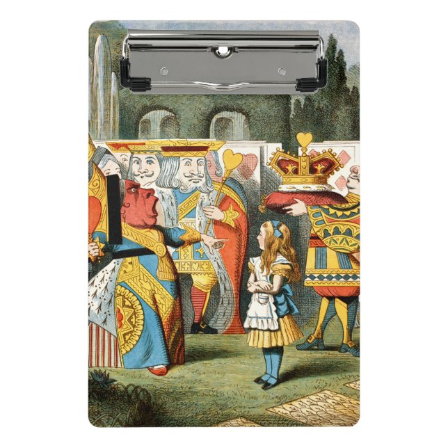 Mini Porte-bloc Alice à Wonderland (Devant)