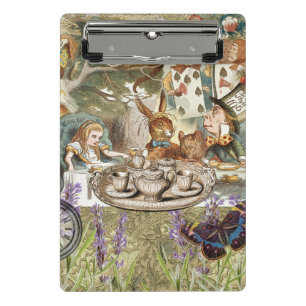 Mini Porte-bloc Alice Adventures in Wonderland Mad Tea Party