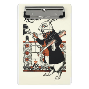 Mini Porte-bloc Alice White Rabbit Classic Wonderland