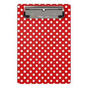 Mini Porte-bloc Arrière - plan de point de polka
