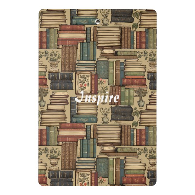 Mini Porte-bloc Auteur de livres (Dos)