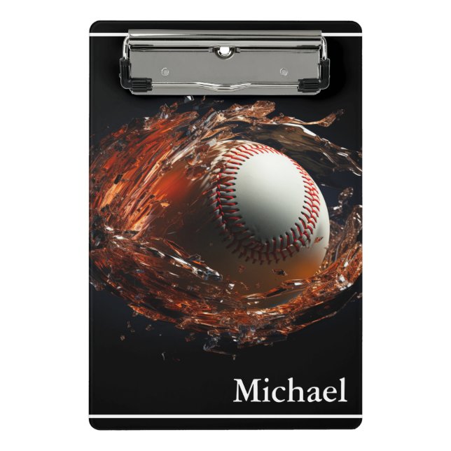 Mini Porte-bloc Baseball (Devant)
