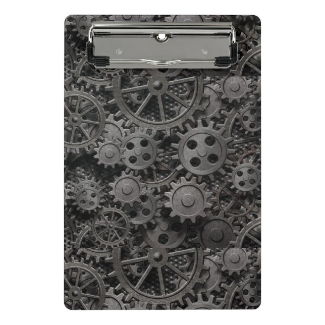 Mini Porte-bloc Beaucoup de vieilles vitesses en métal ou pièces (Devant)