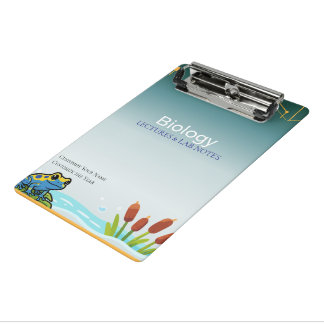 Mini Porte-bloc Biology clipboard – Study Notes & Lab Organization