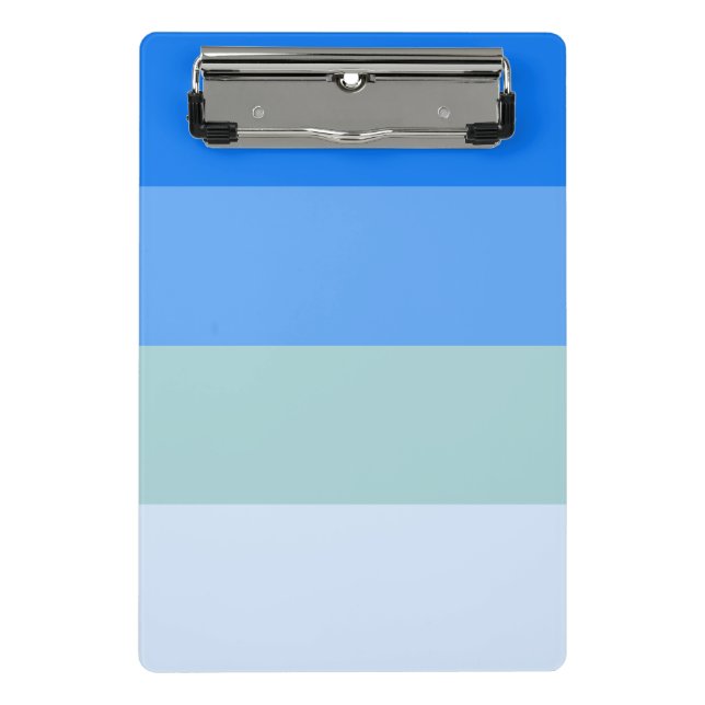 Mini Porte-bloc Bleu (Devant)