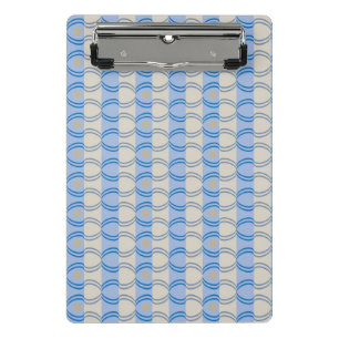 Mini Porte-bloc Bleu courant Tan de Candystripe