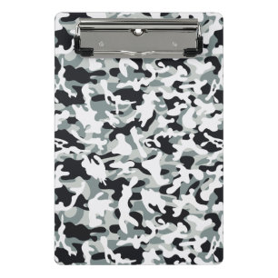Mini Porte-bloc Camouflage de poussière de neige