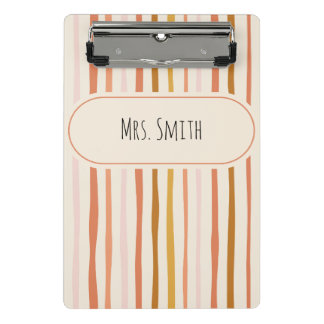 Mini Porte-bloc carnet enseignant, cadeau enseignant personnalisé,
