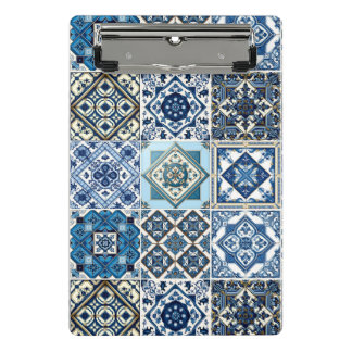 Mini Porte-bloc Carrelage méditerranéen, Portugais, Azulejo, Majol
