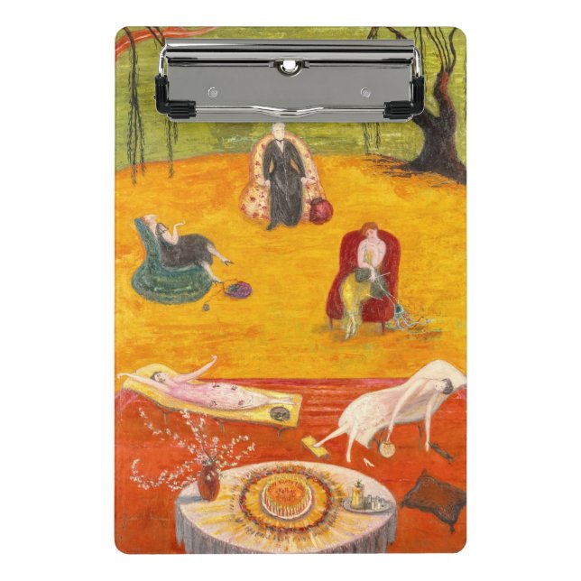 Mini Porte-bloc Chaleur par Florine Stettheimer (Devant)