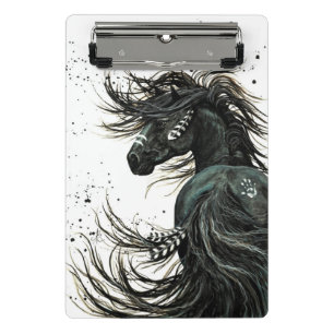 Mini Porte-bloc Cheval Majestic par Bihrle Planificateur 8,5 x 11 
