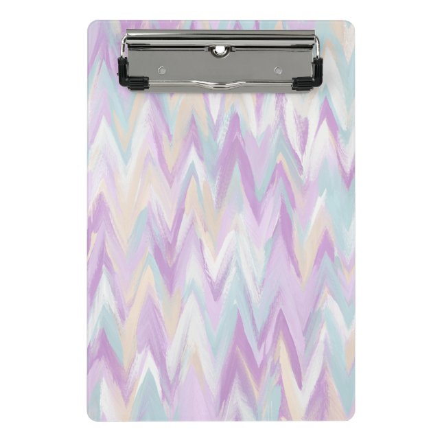 Mini Porte-bloc Chevrons Abstraits (Devant)