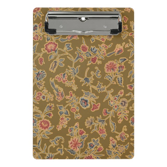 Mini Porte-bloc Chintz Fleur Classique Joli Design Floral Doux (Devant)