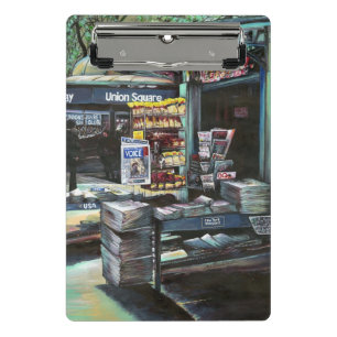 Mini Porte-bloc Chrysocolia Morning, Carré de l'Union, New York