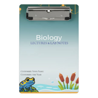 Mini Porte-bloc Clipboard Biology – Ajustements