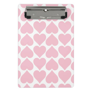 Mini Porte-bloc Coeurs roses Motif, Romantique, Amour