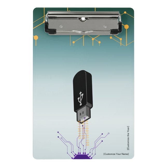 Mini Porte-bloc Computer Science  (Devant)