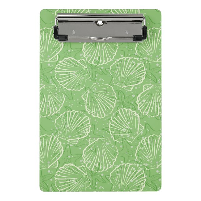 Mini Porte-bloc Coquillages d'ensemble (Devant)