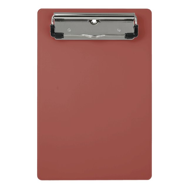 Mini Porte-bloc Couleur de Cognac solide Minimaliste Plain moderne (Devant)