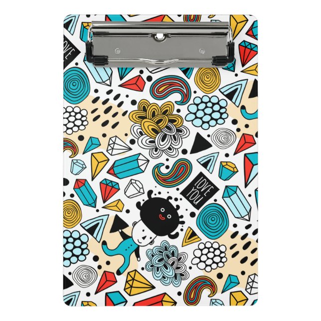 Mini Porte-bloc Crazy head (Devant)