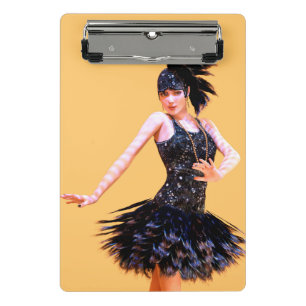 Mini Porte-bloc Danse Flapper Vintage