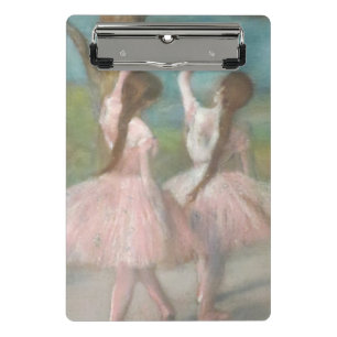 Mini Porte-bloc Danseurs en Pink Edgar Degas