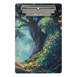 Mini Porte-bloc Déesse de la forêt enchantée avec papillons (6)