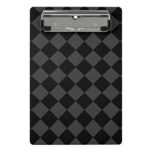 Mini Porte-bloc Diamants noirs et fumés - Élégants et intemporels