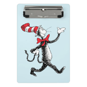 Mini Porte-bloc Dr Seuss Chat dans la marche des chats Casquette